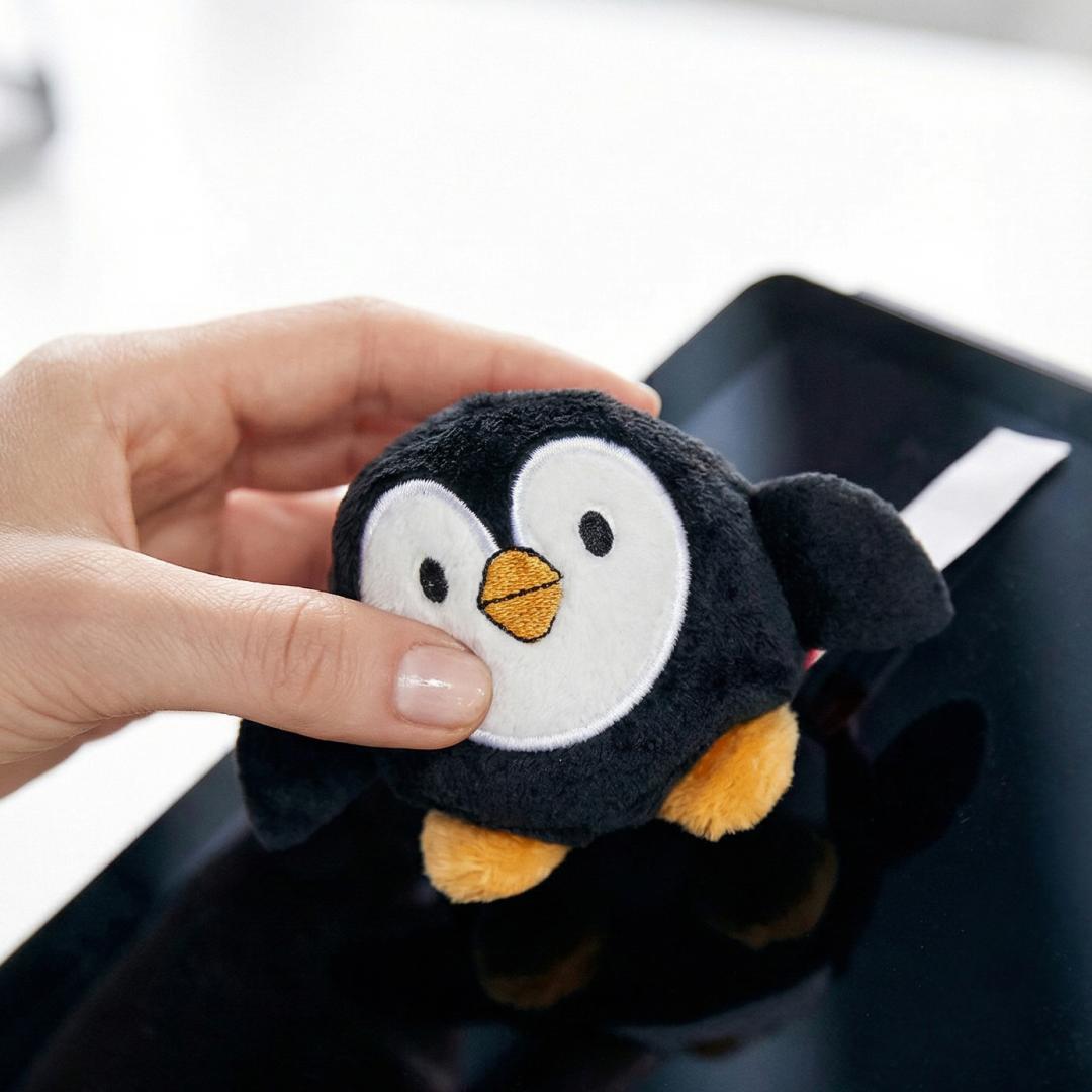 M160438 Schwarz/weiß - Schmoozies® Pinguin - mbw